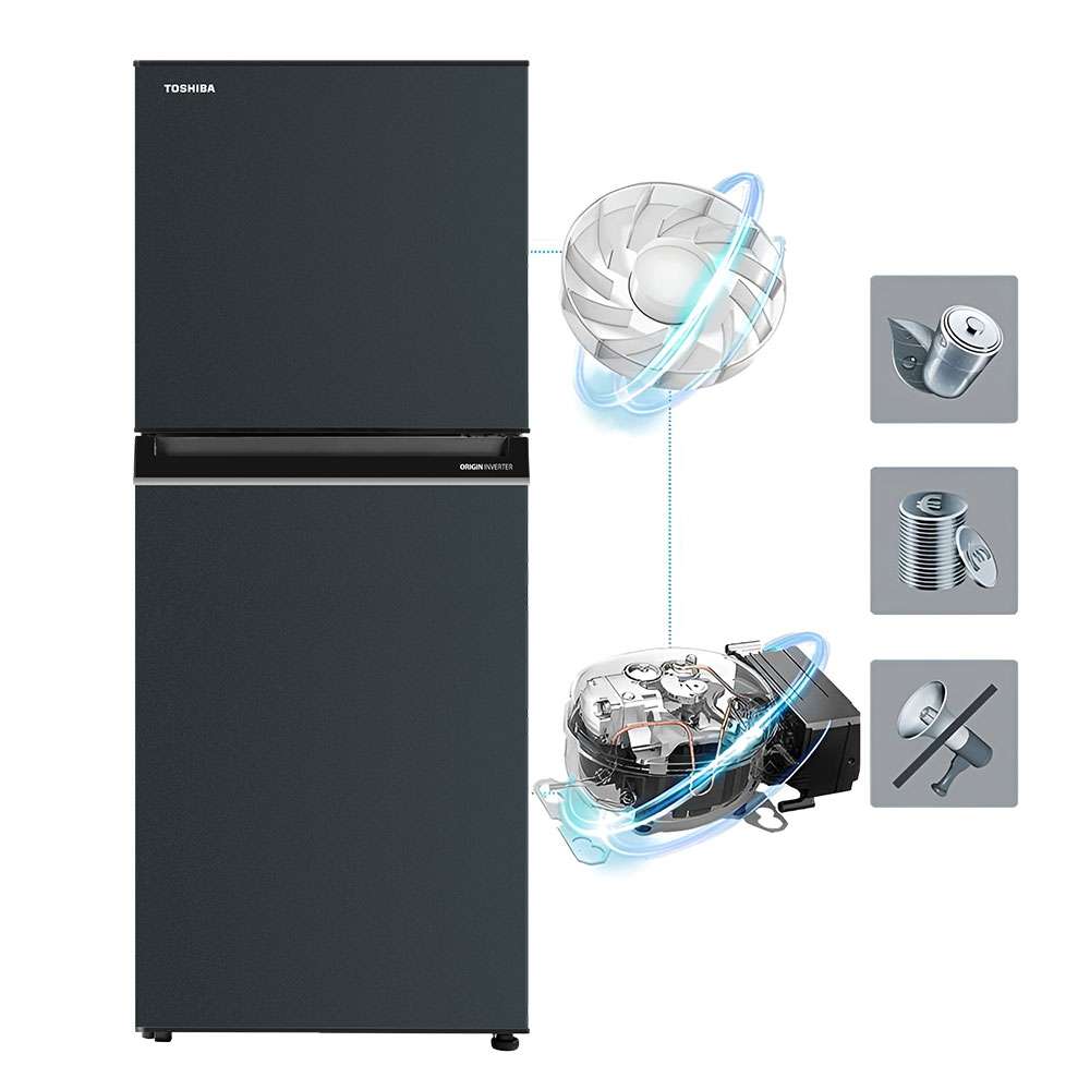 Tủ lạnh Toshiba inverter 180L GR-RT234WE-PMV(52)